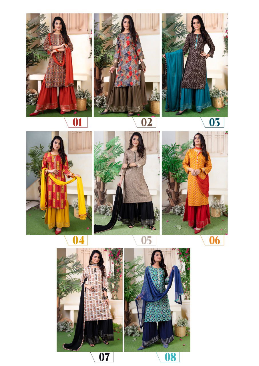 Master Chutki Festive Wear Wholesale Ready Made Suit Collection
